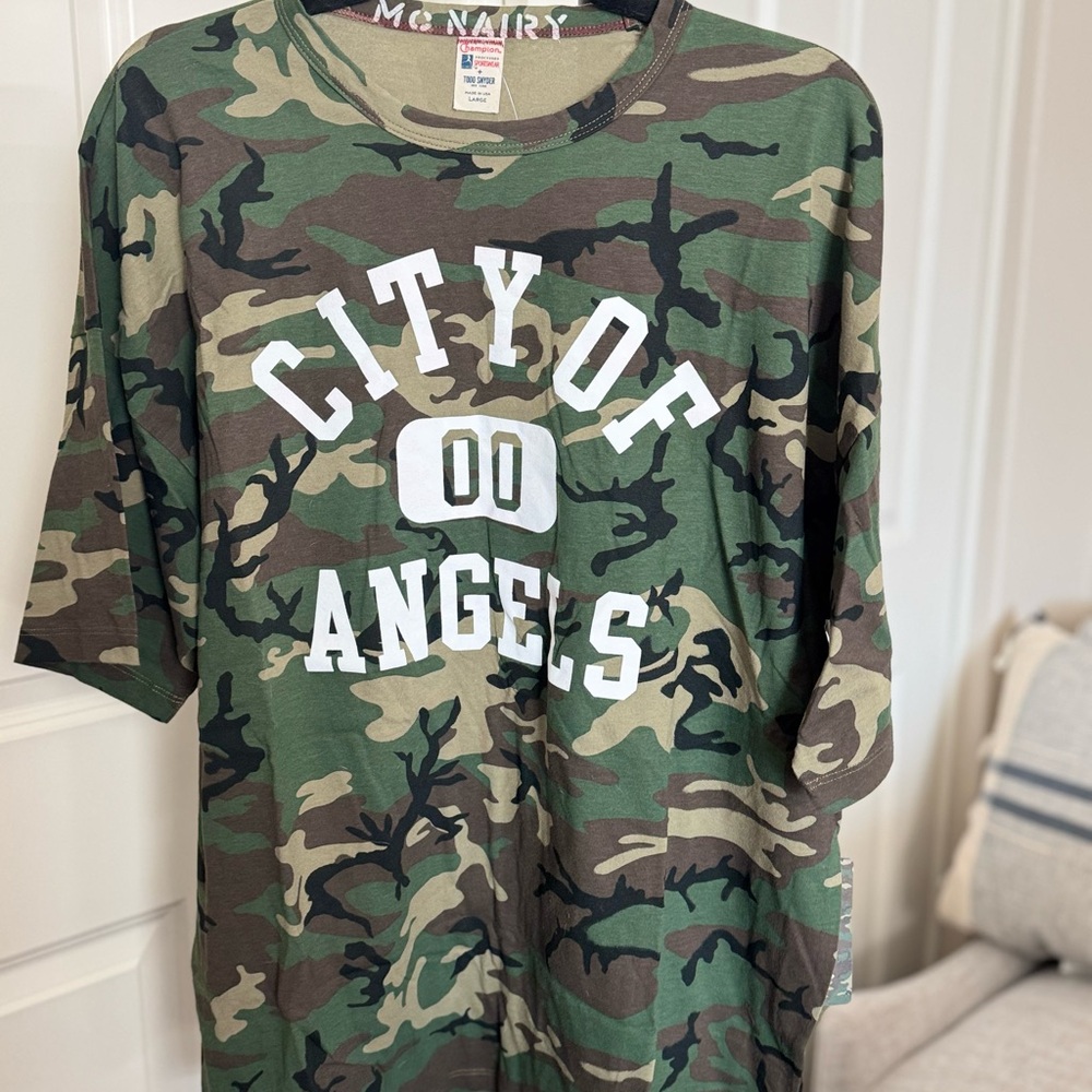 Mark McNairy x Todd Snyder Camo Tee - Size Large